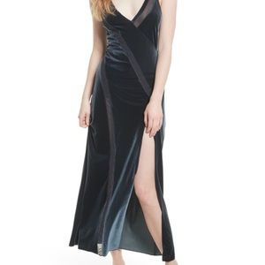 Free People Velvet Maxi Nightgown